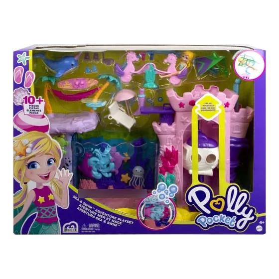 Polly Pocket Castillo Bajo El Mar