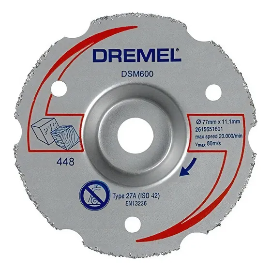 Dsm600 Disco Para Dremel Saw Max Corte Al Ras Dsm 600