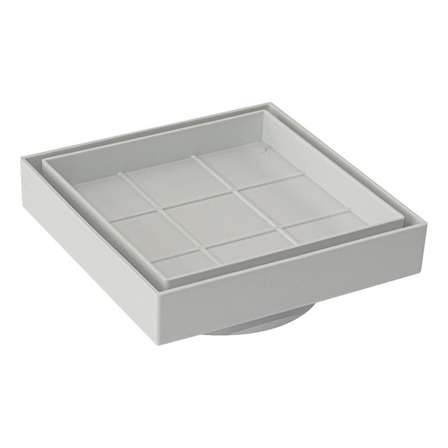 Ralo Oculto Invisivel Anti Inseto Piso Porcelanato St2781 Cor Branco Ralo Oculto Invisivel Anti Inseto Piso Porcelanato St2781 Cor Branco