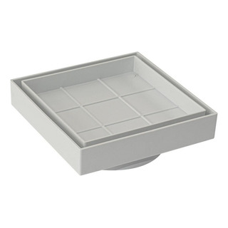 Ralo Oculto Invisivel Anti Inseto Piso Porcelanato St2781 Cor Branco Ralo Oculto Invisivel Anti Inseto Piso Porcelanato St2781 Cor Branco