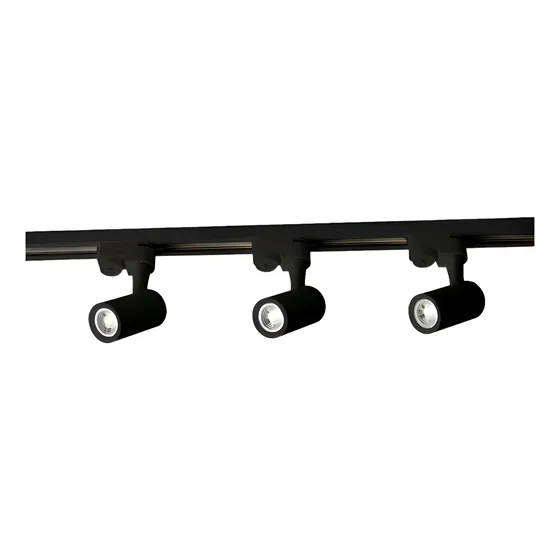Luminaria Riel 1 Metro Con 3 Spot Led 6w C/u Incluidos 