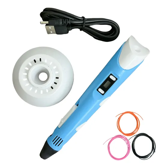 Caneta 3d Impressora Profissional 9m Refil + Cabo Usb Flex