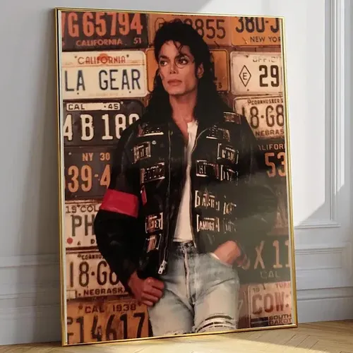 Michael Jackson Poster, King Of Pop Wall Art | MercadoLibre
