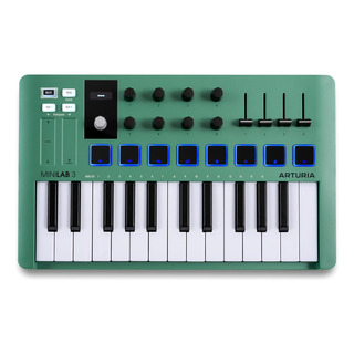 Arturia Minilab 3 Edición Limitada Verde Menta Usb De 25 Tec Arturia Minilab 3 Edición Limitada Verde Menta Usb De 25 Tec