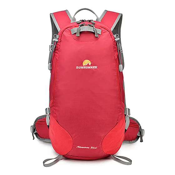 Mochila Sunrunner Sportlite Mochilero Cobertor Desmontable Color Rojo