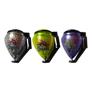 Trompo Cometa Rey Dragón - 3 Piezas - Colores Surtidos Trompo Cometa Rey Dragón - 3 Piezas - Colores Surtidos