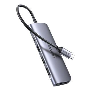 Adaptador Hub Usb-c A Hdmi 4k+2 Usb 3.0+sd/tf+cargador 100w Adaptador Hub Usb-c A Hdmi 4k+2 Usb 3.0+sd/tf+cargador 100w