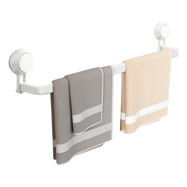 Soporte Colgador De Toallas Con Ventosas Multiuso