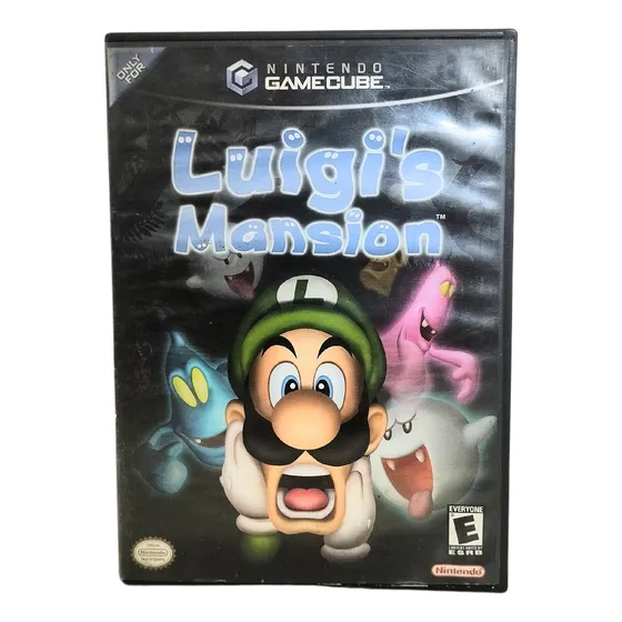 Jogo Luigi's Mansion Game Cube Original C/ Manual Francês