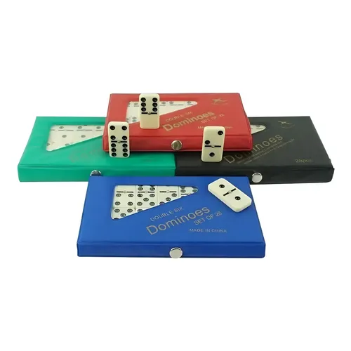 Dominó Póker De 28 Piezas Doble 6 – Juego De Mesa Para Adultos De 16x11x2.5 Cm