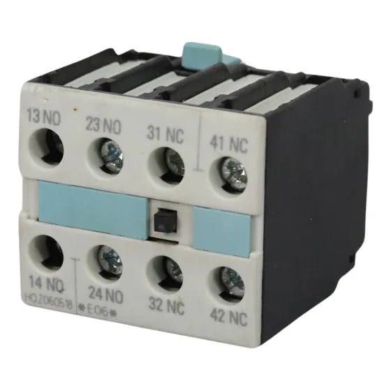 Siemens 3rh1921-1fa22 Bloque Auxiliar Interruptor 4 Polos