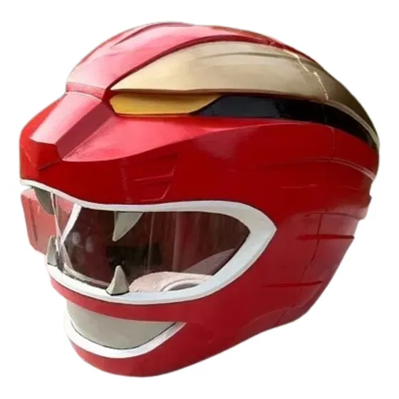 Planos Casco Power Ranger Wild Force Red Ranger Rojo