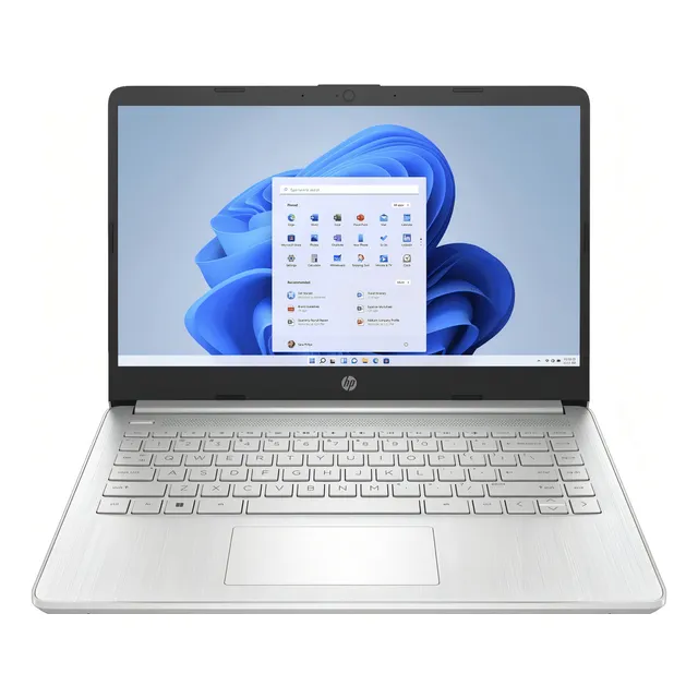 Notebook HP Laptop HP Laptop 14-dq0522la plata 128GB SSD - Intel Celeron