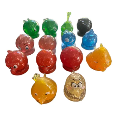 Figuras Traslúcidas Angry Birds Vuala 2024 Vuala 14 Pz