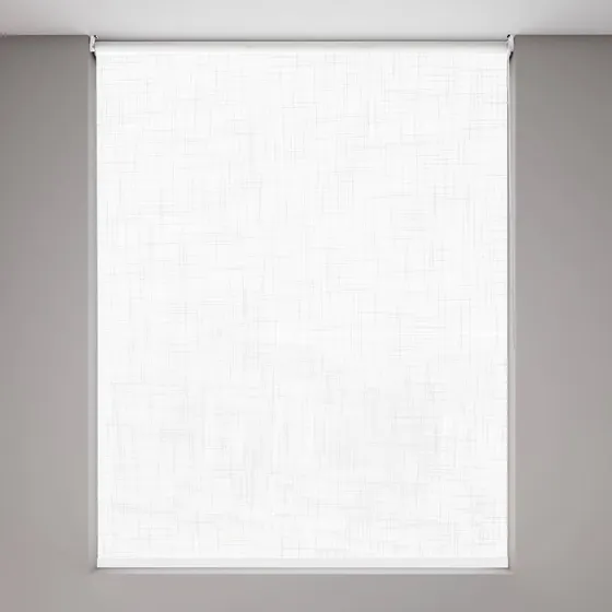 Cortina Screen Texturada Sistema Roller 1.80m De Ancho