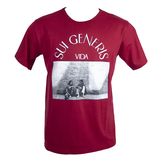 Sui Generis Vida Remera Algodon Charly Garcia Talle Grande