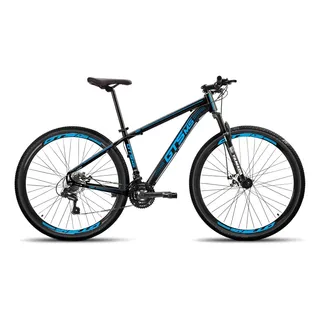 Mountain Bike Gts Pro M5 Techs Aro 29 21 21v Freios De Disco MecĂąnico CĂąmbios Shimano Cor Preto Azul Mountain Bike Gts Pro M5 Techs Aro 29 21 21v Freios De Disco MecĂąnico CĂąmbios Shimano Cor Preto Azul