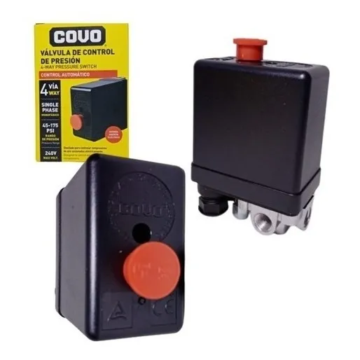 Presostato Compresor 20/175 Psi 110/220 Monofasico