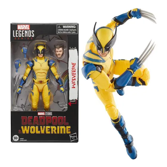 Brinquedo Modelo Wolverine Action Figure X-men Joint Movable