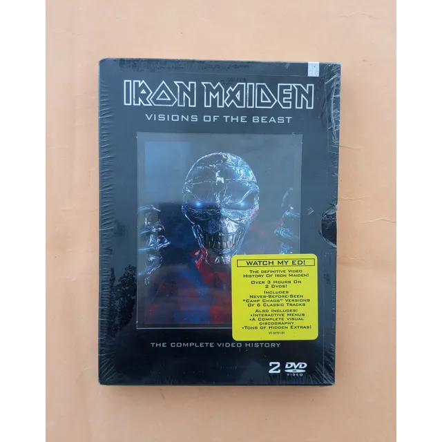 Iron Maiden. Video: Visions Of The Beast. Usado. Buena Cond.