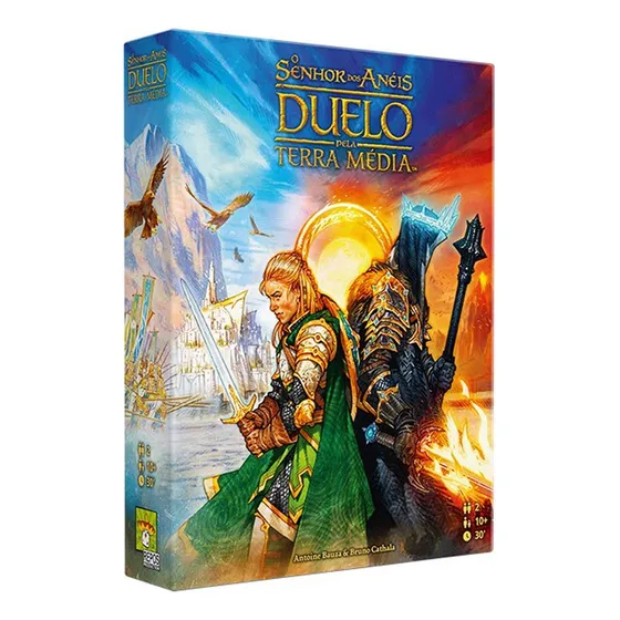 O Senhor Dos Anéis: Duelo Pela Terra Média Jogo Tabuleiro