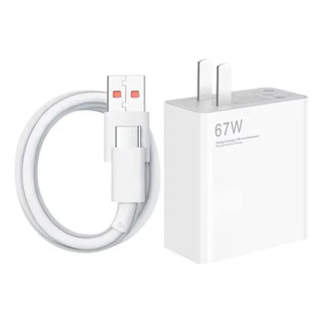 Cargador Y Cable Xiaomi 100% Original Fast Charging 67w