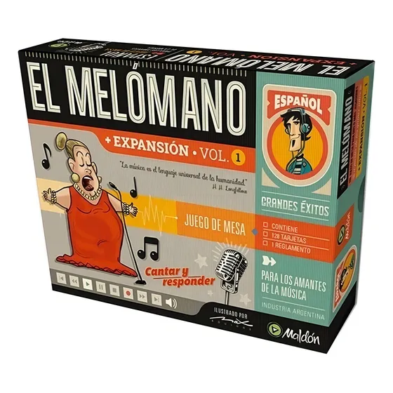 Expansion Para Juego Melomano Maldon Version Español Vol 1