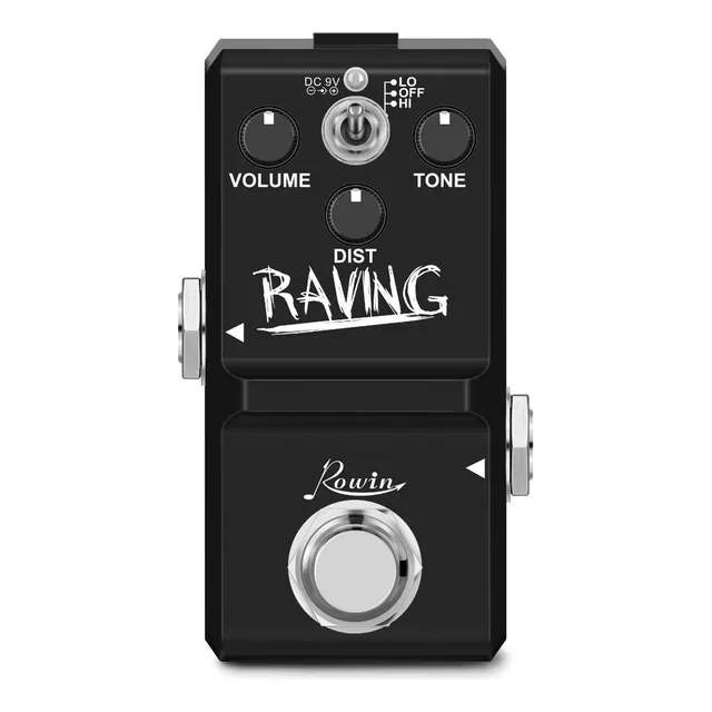 .. Pedal De Efectos De Heavy Metal For Miniguitarra Rowin