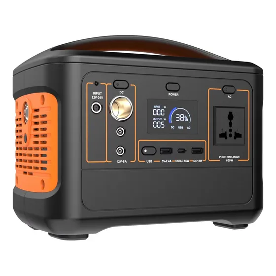 Estacioon De Energia Portatil Solar 600w, 220v