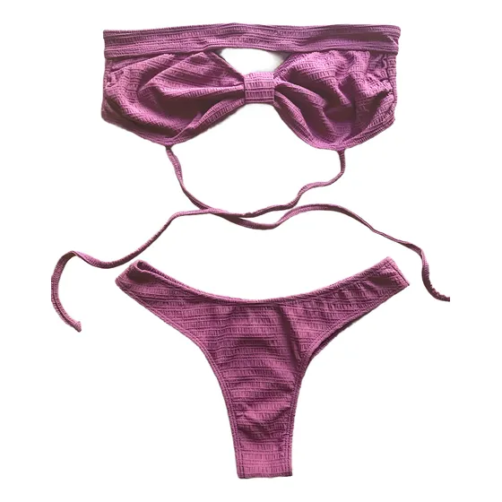 Corpiño De Bikini Tipo Top 4 Posturas Diferentes