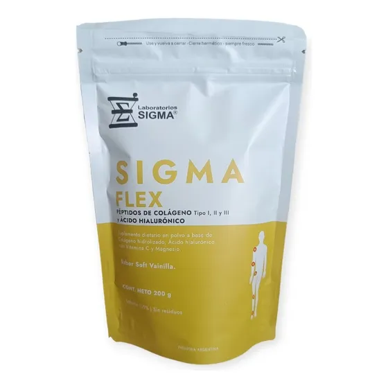 Sigma Flex - Colágeno - Ácido Hialurónico - Vitamina C - Mag