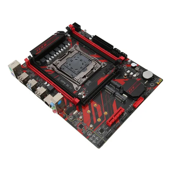Placa Base Zunate X99 Lga 2011 V3 Con 4 Ranuras Ddr4, Ranura