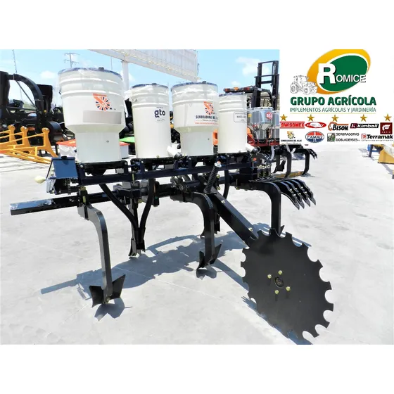 Sembradora Fertilizadora C/cultivadora Sembradoras Del Bajio