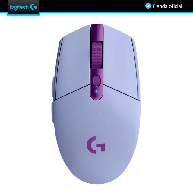 Logitech G305, Mouse Gamer Inalámbrico / 12000dpi - Lila