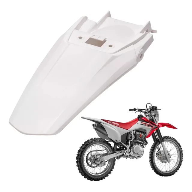 Paralama Traseiro Rabeta Honda Crf 230 2015 Branco Trilha 