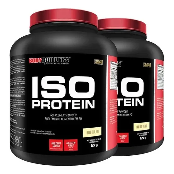 Combo 2x Iso Protein 2kg - Dg Labs - Parcele Sem Juros!
