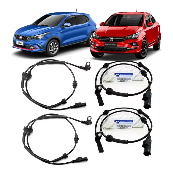 Kit Sensor Do Abs Original Fiat Argo Cronos