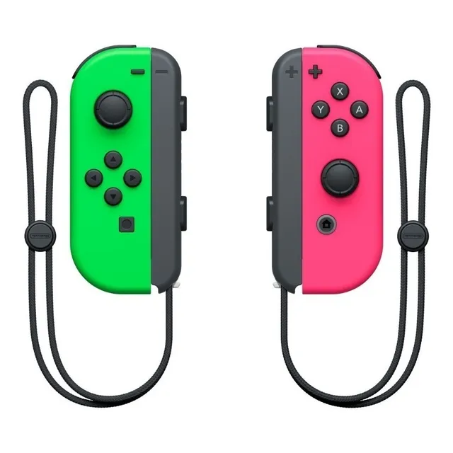 Joystick inalámbrico Nintendo Switch Joy-Con (L)/(R) LED RGB verde neón/rosa neón set x 2 unidades