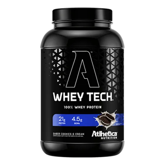 Whey Isolado + Concentrado Atlhetica 100% Pure Tech 900g