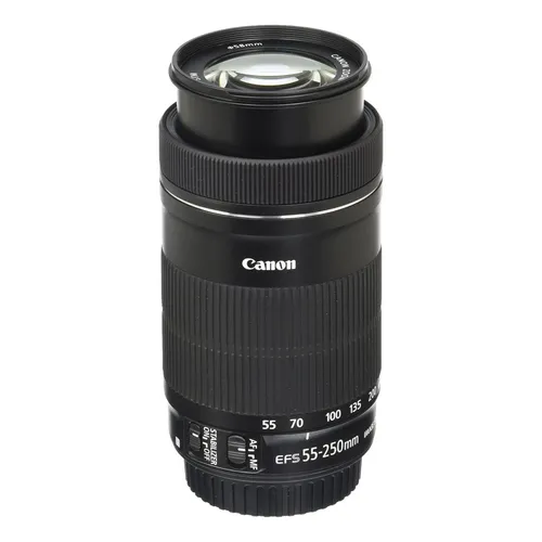 キヤノン EF-S 55-250mm F4-5.6 IS II 8760 Lente Teleobjetiva Canon Efs 55-250mm F/4-5.6 Is Ii Canon Ef-s