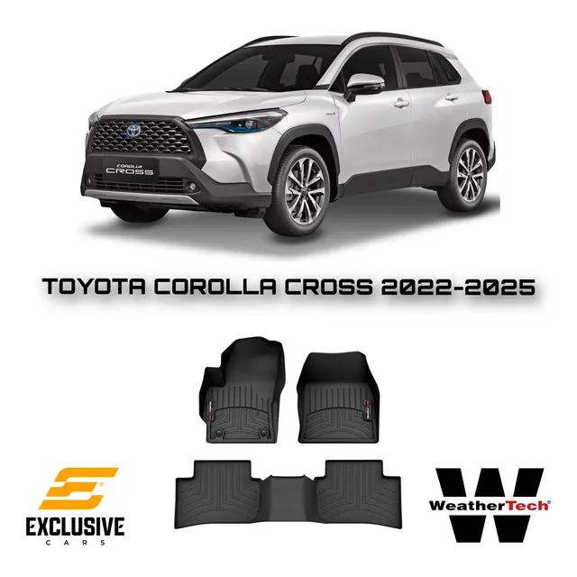 Alfombras Weathertech Toyota Corolla Cross 2022-2025