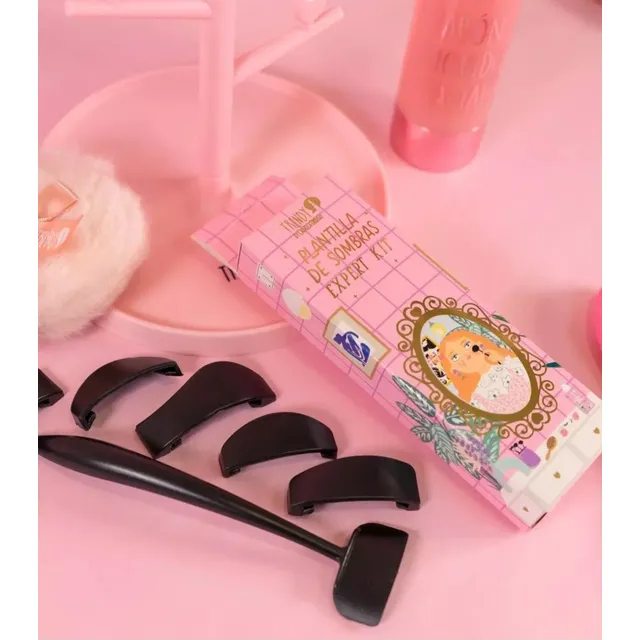 Kit Plantillas De Sombras Para Maquillajes En Ojos