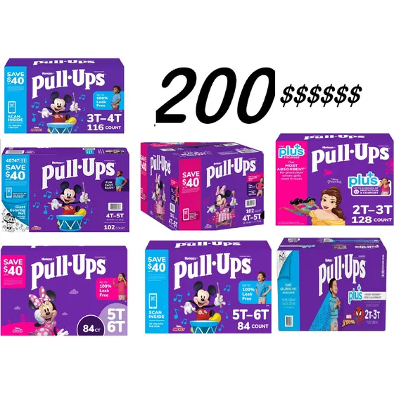 Pañales Bebe Huggies  Pull-ups  Bulto