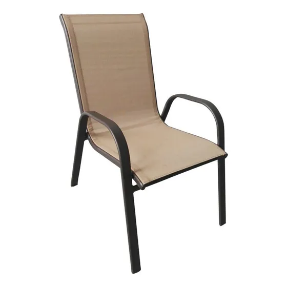 Silla Loomber Palermo Con Apoyabrazos Para Jardín