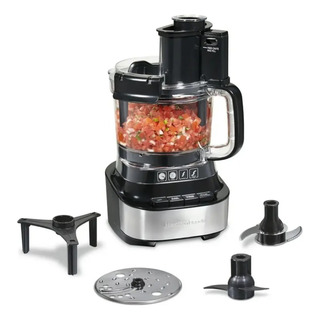 Hamilton Beach Stack & Snap Procesador De Alimentos 10 Tazas Hamilton Beach Stack & Snap Procesador De Alimentos 10 Tazas