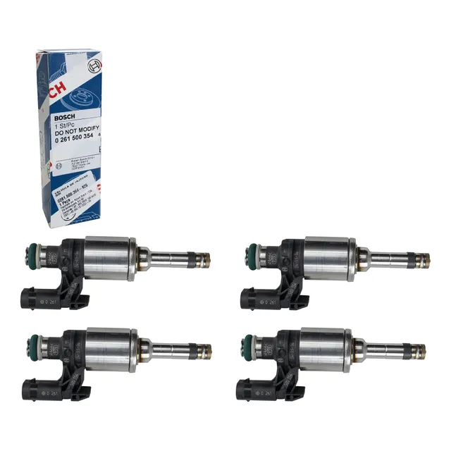 Kit 4 Bico Injetor Golf 1.4 Tsi A3 1.4 Tfsi Original Bosch