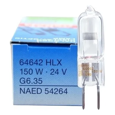 Bombillo Bipin Osram 24v 150w Halogeno Cod 64642