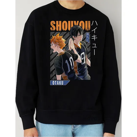 Buzo Haikyuu!! Shouyou Hinata 06 (negro:) Ideas Mvd