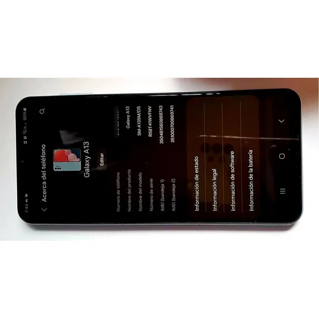 Celular Samsung Galaxy A13 128gb Batería 5000 Mah Panta 6.6