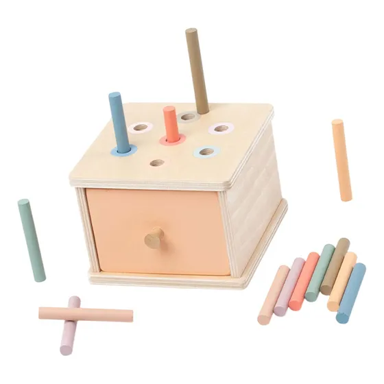 Caja De Permanencia De Objetos, Juguete De Aprendizaje Caja